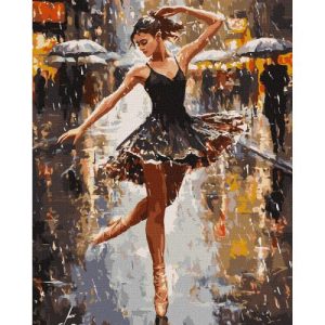 Картина по номерах "Грація дощу" 40x50 см