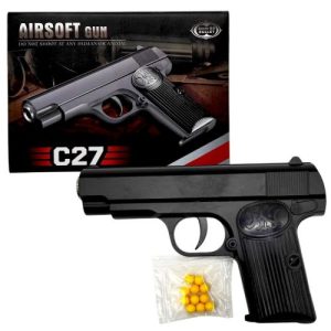 Пістолет з металевими деталями (коробка 18*13*4 см)