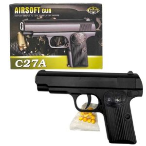 Пістолет з металевими деталями (коробка 18*13*4 см)