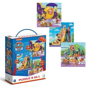 Пазл 3в1 "Щенячий патруль. Ігровий майданчик"