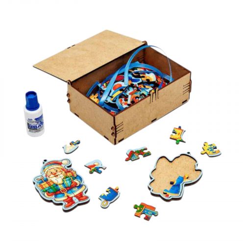 Новорічний бокс-пазли "Склади сам"