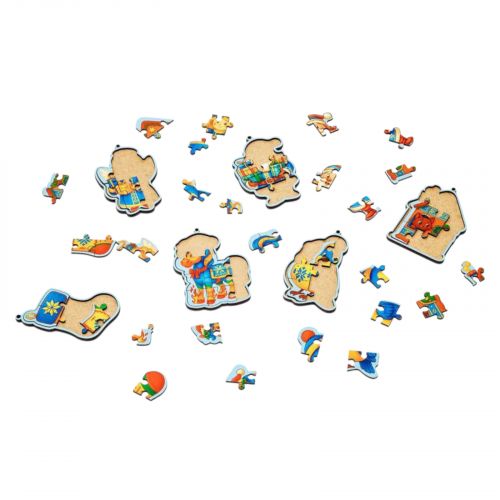 Новорічний бокс-пазли "Склади сам"