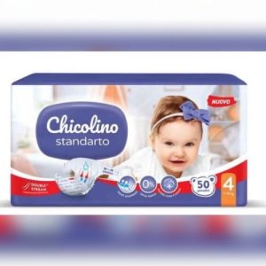 Chicolino Підгузки дитячі JUMBO Standarto р. 4, 7-14кг, 50шт.