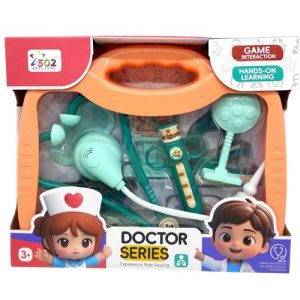 Лікарський набір у валізі (ПЕРСИКОВИЙ)