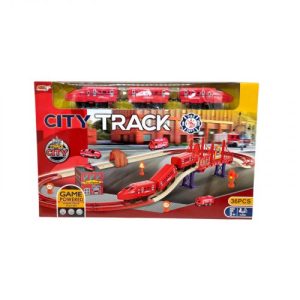 ЗАЛІЗНИЧНА Дорога (ЧЕРВОНА) кор. 49х31*5х9*5 см.