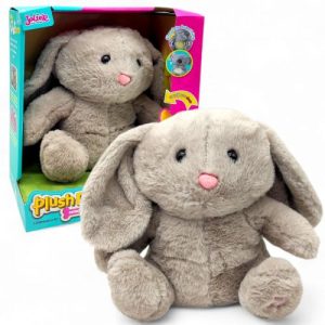 Мʼяка іграшка-Нічник дихаючий (ЗАЙЧИК)