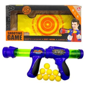 Помпова зброя  з кульками (СИНЯ)