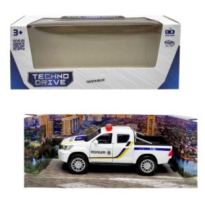 Автомодель металева "TOYOTA HILUX. ПОЛІЦІЯ"