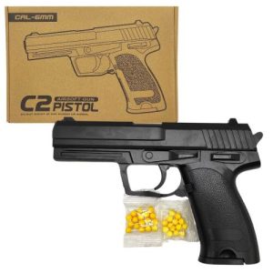 Пістолет металевий, у коробці 24*16*4 см