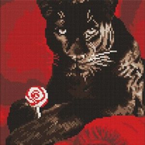 Алмазна мозаїка - "Солодкий погляд" ©art_selena_ua, 30х40см