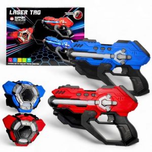 Пістолети з мішенями (2 пістолети, 2 мішені, підсвічування, звук, вібрація)