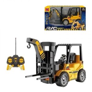 Спецтехніка на радіокеруванні “Навантажувач”, акумулятор: 3.7 V, пульт, підсвічування, підйом та опускання вантажу, USB-кабель, в коробці