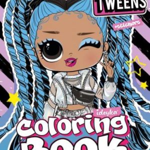 Книжка-розмальовка зі стікерами - "Skate Dance 3 Tweens"