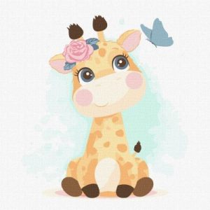 Картина за номерами - "Перше знайомство" 30х30см