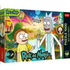 Пазли на 1000 елм "Преміум: Рік і Морті"