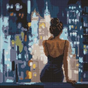 Алмазна мозаїка - "Кінець вечірки" ©art_selena_ua, 40х40см