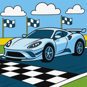 Картина за номерами - "Блискуча перемога" ©art_selena_ua, 25х25см