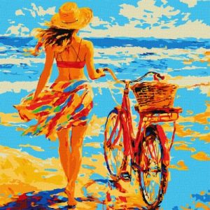 Картина за номерами - "Зустрічай літо" ©art_selena_ua, 40х40см