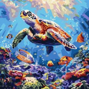 Картина за номерами - "Морський спокій" ©art_selena_ua, 40х50см