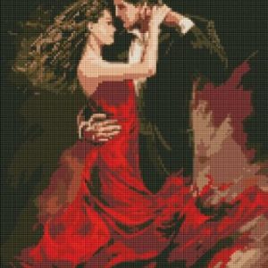 Алмазна мозаїка - "Танго кохання" ©art_selena_ua, 40х50см