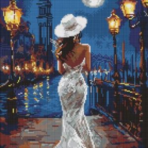 Алмазна мозаїка - "Біля причалу" ©art_selena_ua, 40х50см