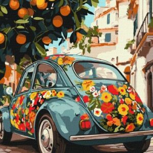 Картина за номерами - "Витонченість Італії" ©art_selena_ua, 40х50см