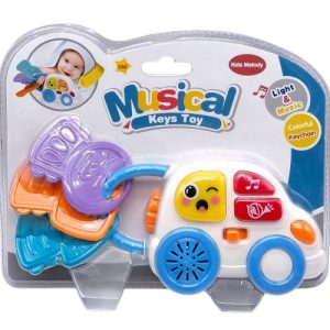 Брязкальце "Легкова з ключиками" пакування 22*4,6*18 см