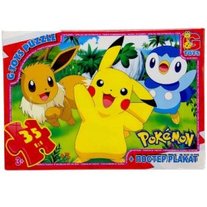 Пазли із серії "Покемони", 35 ел