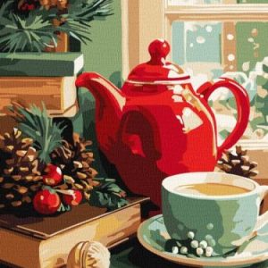 Картина за номерами - "Затишний натюрморт" ©art_selena_ua, 30х40см