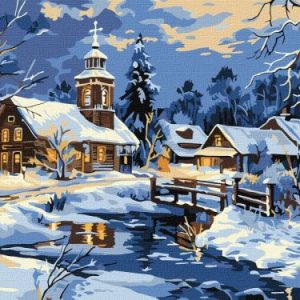 Картина за номерами - "Спокій над річкою" ©art_selena_ua, 30х40см