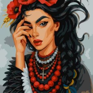 Картина за номерами - "Крилата" ©art_selena_ua, 30х40см