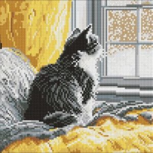 Алмазна мозаїка - "Мелодія тихого дня" ©art_selena_ua, 30х40см