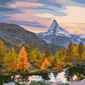 Картина за номерами "Яскравий ліс" 40х50 см