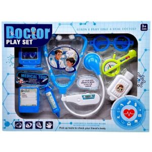 Набір лікаря в коробці (БЛАКИТНИЙ)