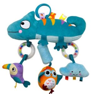 Брязкальце м'яке "Ящірка"