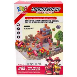 Магнітний конструктор "Small World", 54 дет