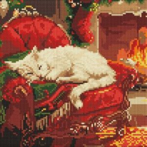 Алмазна мозаїка - Святковий затишок 30х40