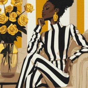 Картина за номерами - Витончені лінії 30х40 см.