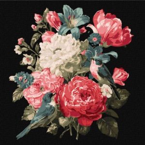 Картина за номерами - Букет життя 30х30 см.