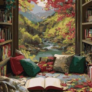 Картина за номерами - Гірська мрія 40х40 см.