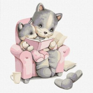 Картина за номерами - Казки на ніч 30х30 см.