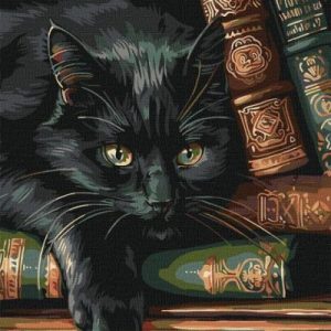 Картина за номерами - Спокій у тиші з фарбами металік extra 40х50 см.