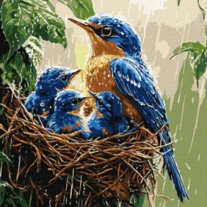 Картина за номерами - Весняний дощ 30х40 см.