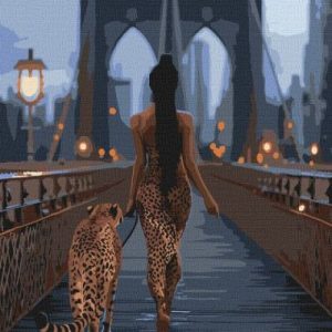 Картина за номерами - Хижі дівчата 40х50 см.