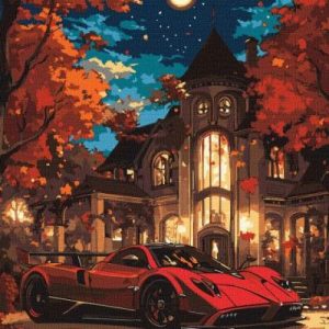 Картина за номерами - "Життя у розкоші" ©art_selena_ua, 40х50см