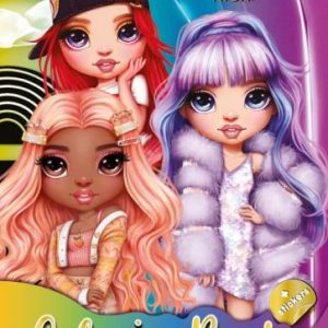 Книжка-розмальовка зі стікерами  "BB Nation SWAG"