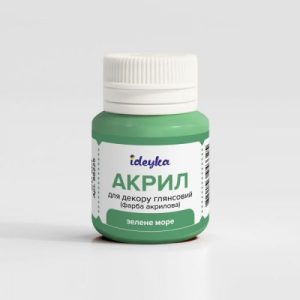 Акрил для декору - Зелене море