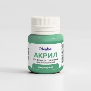 Акрил для декору - Смарагдовий