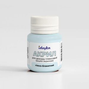 Акрил для декору - Ніжно-блакитний