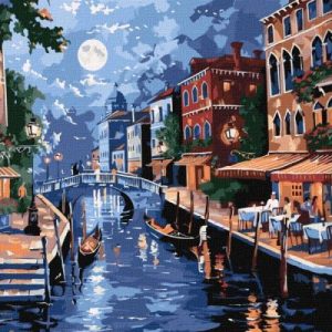 Картина за номерами - "Романтика Італії" ©art_selena_ua, 40х50см